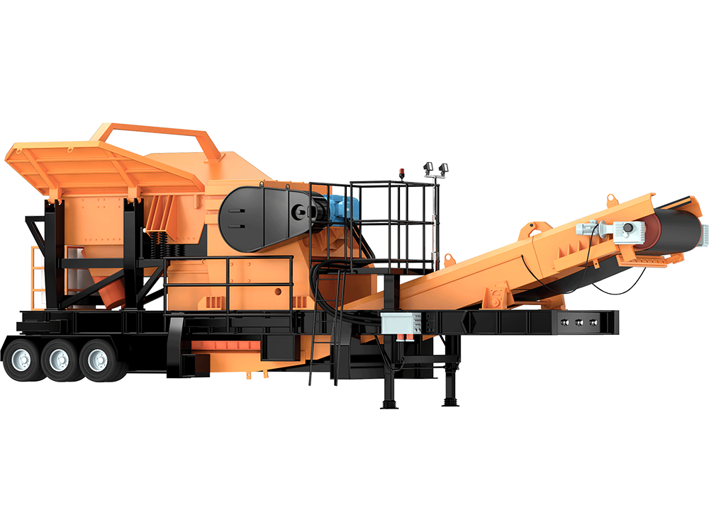 CW710J Wheeled Mobile Crushing Station